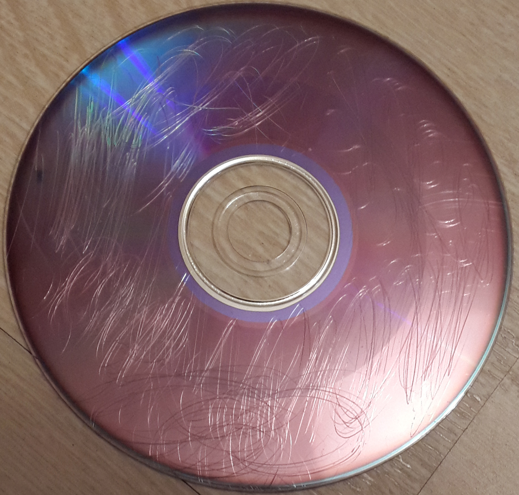 Царапины на компакт диске
